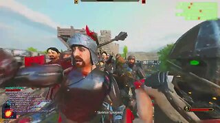 Epic Castle Siege with Mortars, Wizards, and Sniper Rifles in Bannerlord Warhammer Mods TOR M&B2