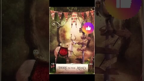 #shorts #cardoftheday #tarot #oracle Fork in the road