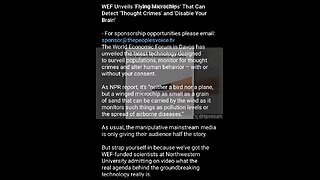 News Shorts: WEF's Flying Microchips