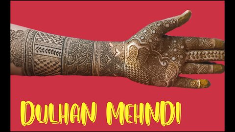 New Trending mehndi design in 2024 / The indian culture mehndi