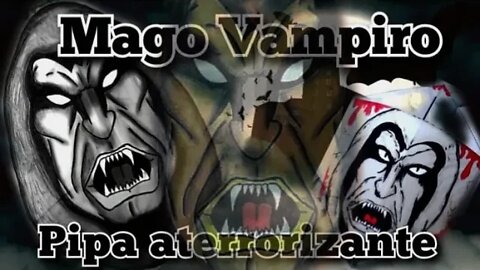 "Mago Vampiro'' Pintura aterrorizante