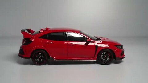 Unboxing of Honda Civic Type R 1:18 Scale (💖 Super Realistic Diecast Model)