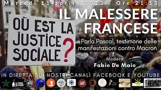 Il malessere francese: parla Pascal, testimone delle manifestazioni contro Macron.