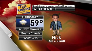 Weather Kid - Nick - 3/28/19