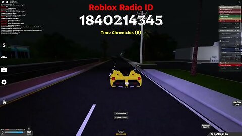 Chronicles Roblox Radio Codes/IDs