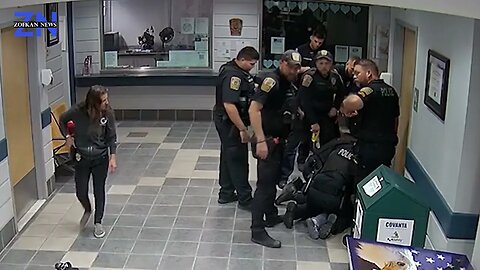 Shocking Footage: Woman Opens Fire in Bristol Police Department Lobby