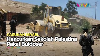 Curhatan Anak Palestina, Sekolahnya Dihancurkan Tentara Israel