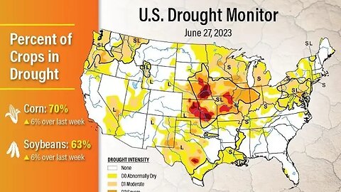 70% of US corn crop hit by drought