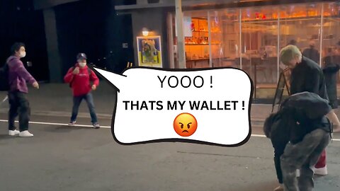 Dropping Wallet In Tokyos Red Light District