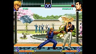 The King of Fighters 2002 Hack (KOF 2002, Neogeo arcade), Ryo Unused Move, ザ・キング・オブ・ファイターズ 2002