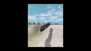 |MiniBeamNG/ Bus vs Truck #68 BeamNG.Drive #Shorts