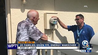 20 families given FPL energy makeover