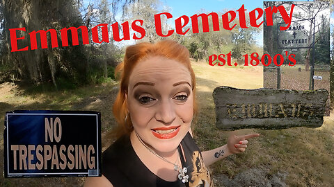 Emmaus Cemetery & (bonus) St. Anthony's of Padua Cemetery, San Antonio FL. This is Cal O'Ween!