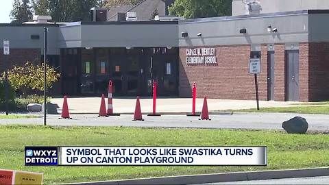 Swastika found on playground; a symbol of hate or part of Diwali holiday