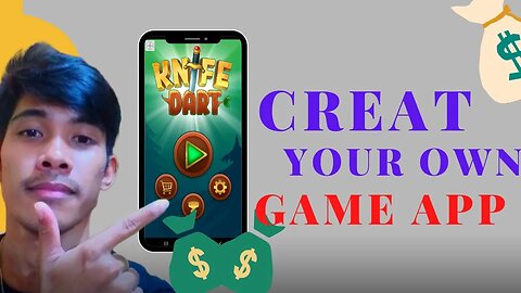 How to Creat Your Own Mobile Game app 🤑#makemoneyonline