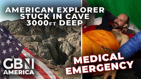 American trapped 3000ft below ground after medical emergency | Look inside the cave