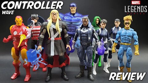 Marvel Legends Controller Wave Thor, Iron Man, Blue Marvel, USAgent, Quake, Madame Hydra, Speedball