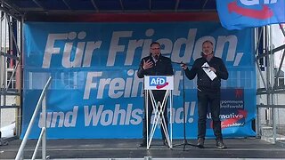 Anklam - AfD - Kundgebung Rede von Tino Chrupalla 05-05-2023