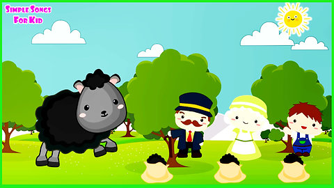 Baa Baa Black Sheep | Simple Songs For KID