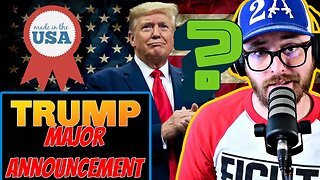 TRUMP To Make MAJOR Announcement #maga