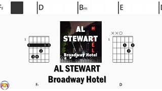 AL STEWART Broadway Hotel FCN GUITAR CHORDS & LYRICS