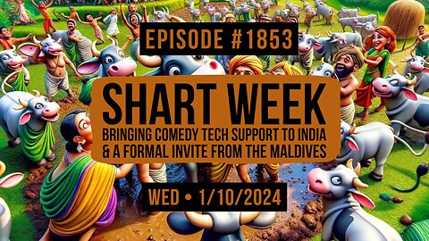 Owen Benjamin | #1853 Shart Week - Bringing Comedy Tech Support To India & A Formal Invite From The Maldives