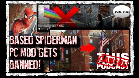 BASED Spider-Man Remastered PC Mod Removes Gay Pride Flags, Gets Banned From Internet!