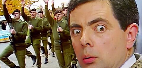 Mr Bean Army | Funny Clips | Mr Bean Comedy