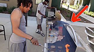 Barbecuing With Yayo and Yung Zay ! * Weekend With Yung Zay*