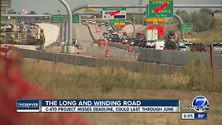 C-470 Express lanes project won't be completed for a while