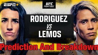 Marina Rodriguez Vs Amanda Lemos Prediction And Breakdown + Betting Tips