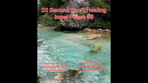 20 Second Short Healing Inner Peace | Meditation Music | Angel Guides | #3 #Meditation #shorts