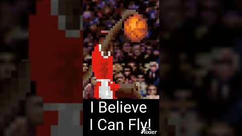 NBA Jam parody- I Believe I Can Fly #Shorts