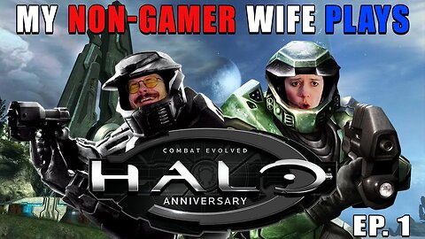 Just 'Nading Warthogs Here | My Non-Gamer Wife Plays HALO | EPISODE 1