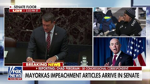 Chad Pergram: Schumer Has Kept His Cards Close To His Vest On Mayorkas Impeachment Articles