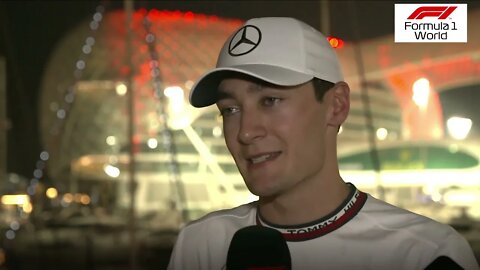 George Russell: Red Bull slightly ahead of us | Post Free Practice Interview | Abu Dhabi GP 2022