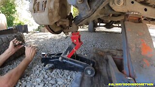 Trying to fix ball joint on 2002 Toyota Tundra