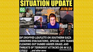 SITUATION UPDATE 11/18/23- Threats On 44 Us Cities Continue,Doj Clears Biden=Two Tier Justice System