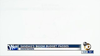 SANDAG's $600 Million budget passes