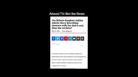 Absurd TV: Not the News