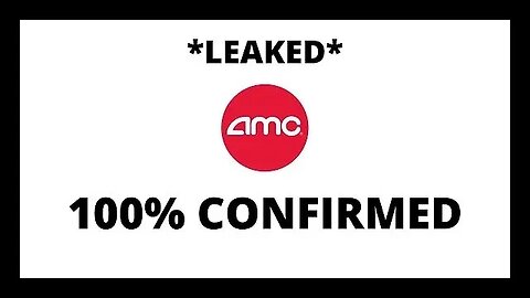 AMC STOCK | 100% CONFIRMED