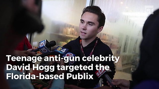 Publix Finally Mans Up, Says David Hogg's $1 Million Extortion Attempt Won't Work