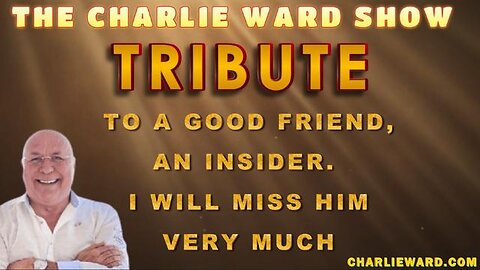 A TRIBUTE TO A WONDERFUL MAN, A FRIEND, AN INSIDER WITH CHARLIE WARD