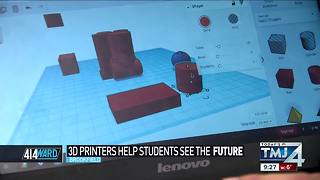 414ward: 3D printers help students see the future