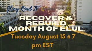 Glory Road TV Prophetic word- Recover and Rebuild