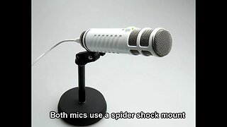 Rode Podcaster vs Samson CO1U USB Microphone