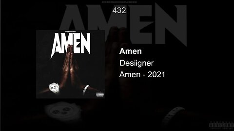 Desiigner - Amen (432Hz)