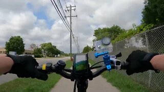 eAHORA X5 : E-BIKE RIDE IN CHICAGO & SKOKIE : GOPRO HERO9 : 4K POV