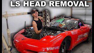 Removing Cylinder Heads C5 Corvette
