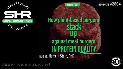 How do Plant-based Burgers Stack Up Against MEAT Burgers in Protein Quality
